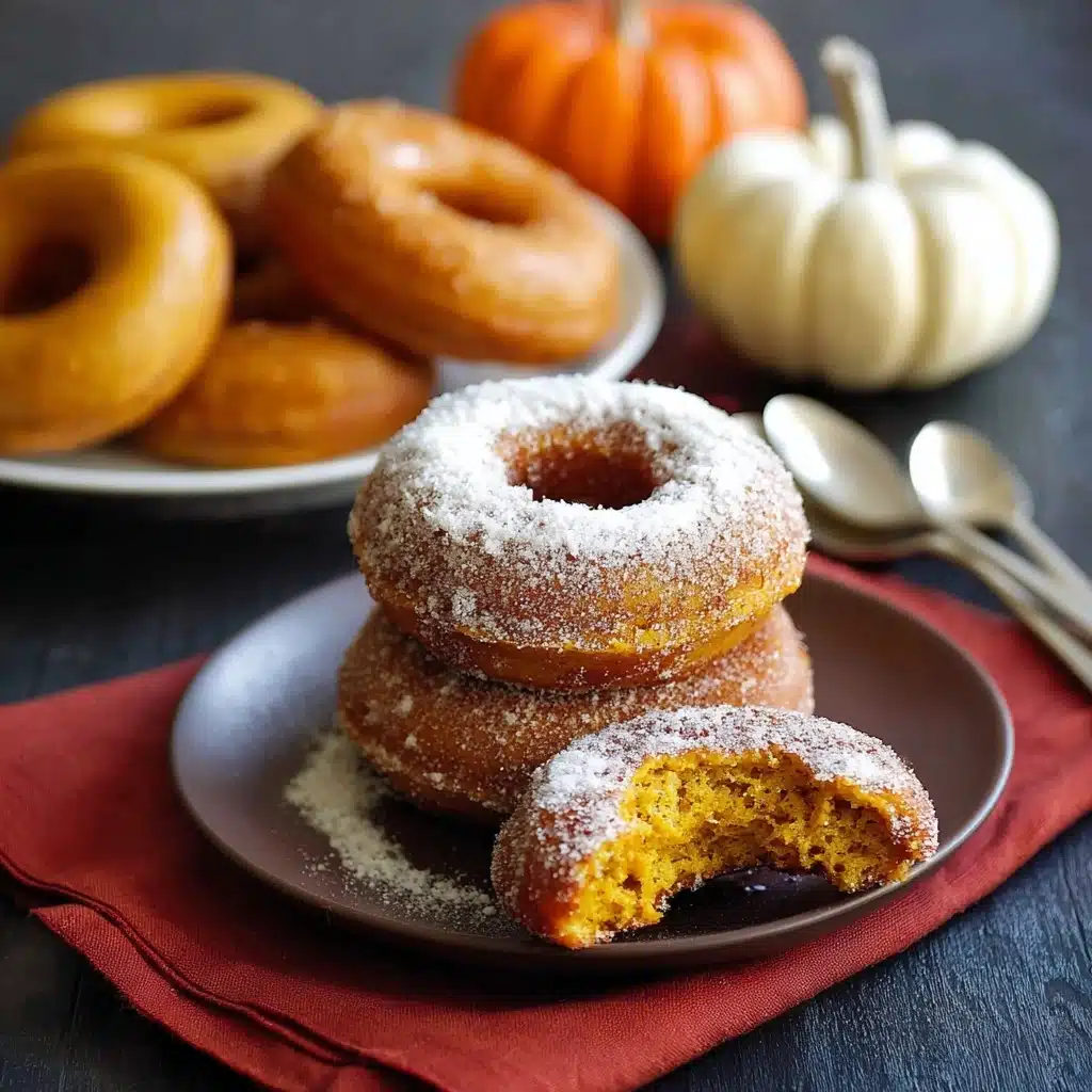 Baked Pumpkin Donuts Recipe - Recipe Image