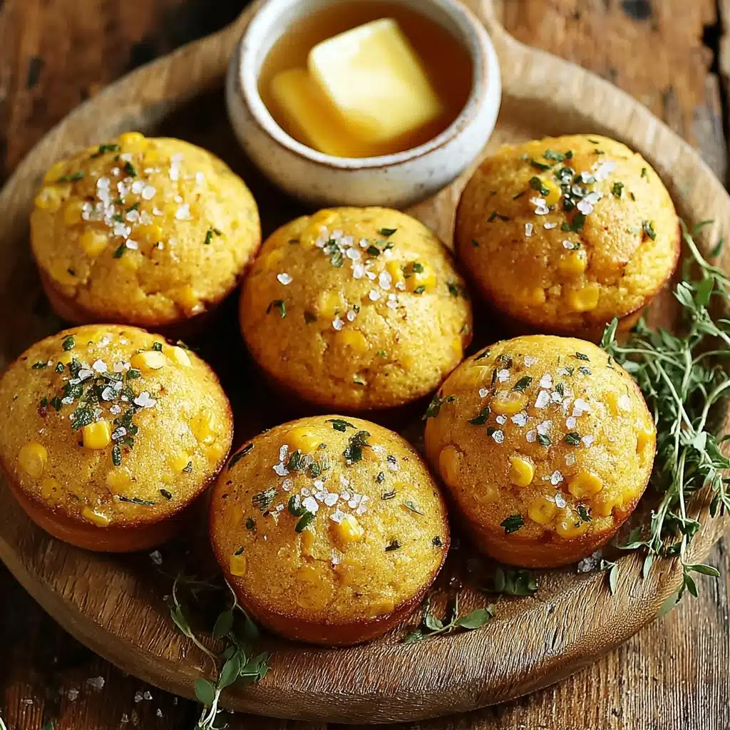 Southern-Style Honey Butter Cornbread Poppers Delight Recipe - Recipe Image