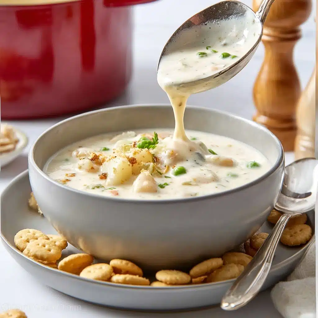 Quick and easy New England Clam Chowder Recipe - Recipe Image