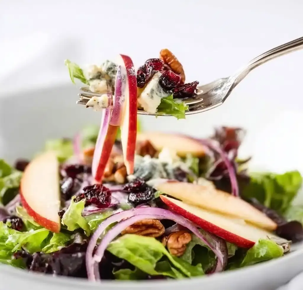 Apple Salad with Creamy Feta Dressing Recipe
