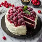 White Chocolate Raspberry Dream Cake Recipe