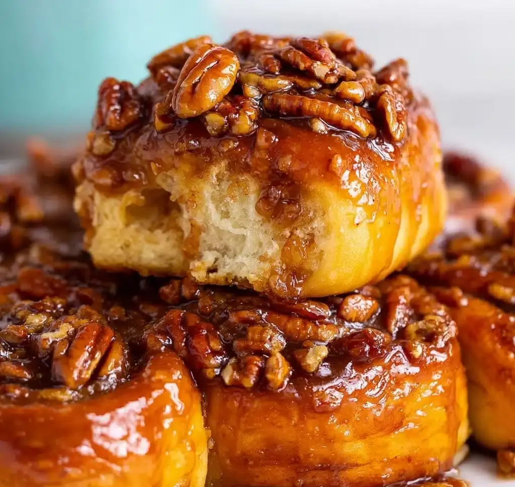 Spiced Pumpkin Pecan Sticky Buns Recipe