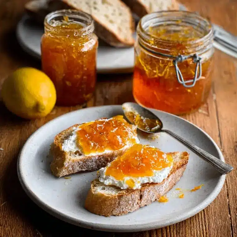 Italian Lemon Jam Recipe