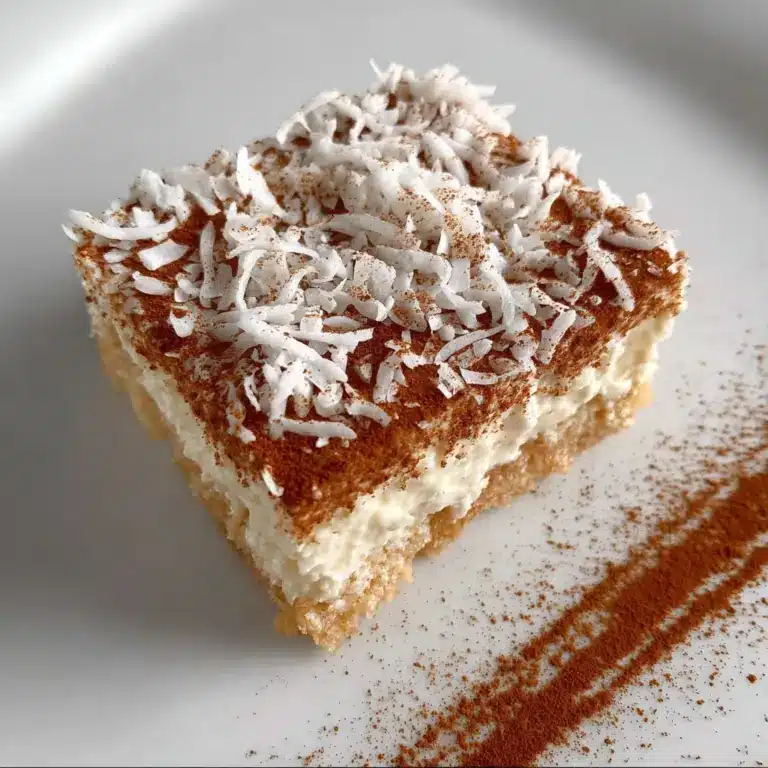 Coconut Rum (Coquito) Tiramisu Recipe