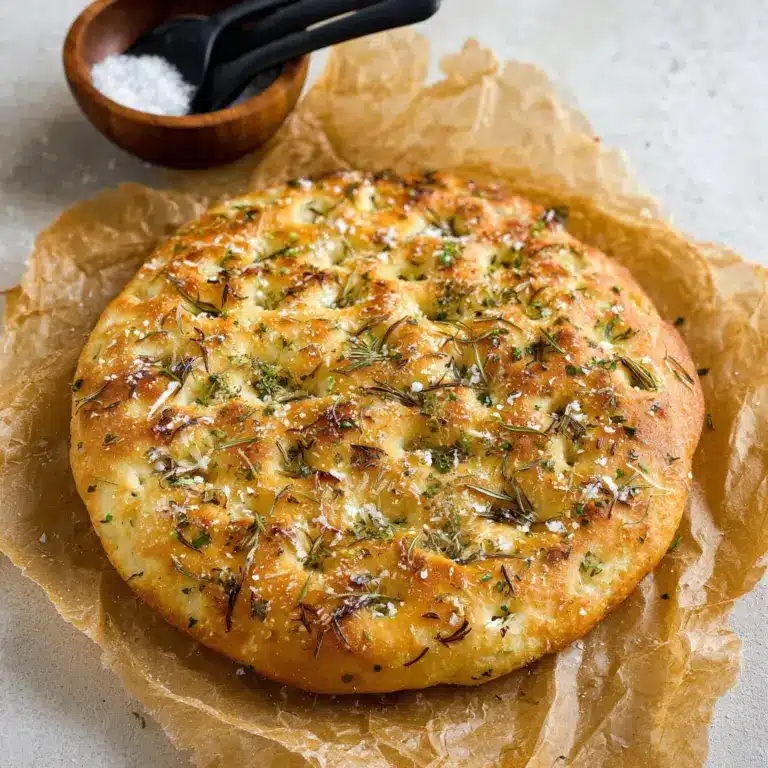 Garlic Parmesan Focaccia Bread Ingredients Recipe