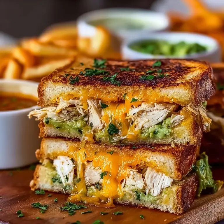 Chicken Avocado Melt Sandwich Recipe