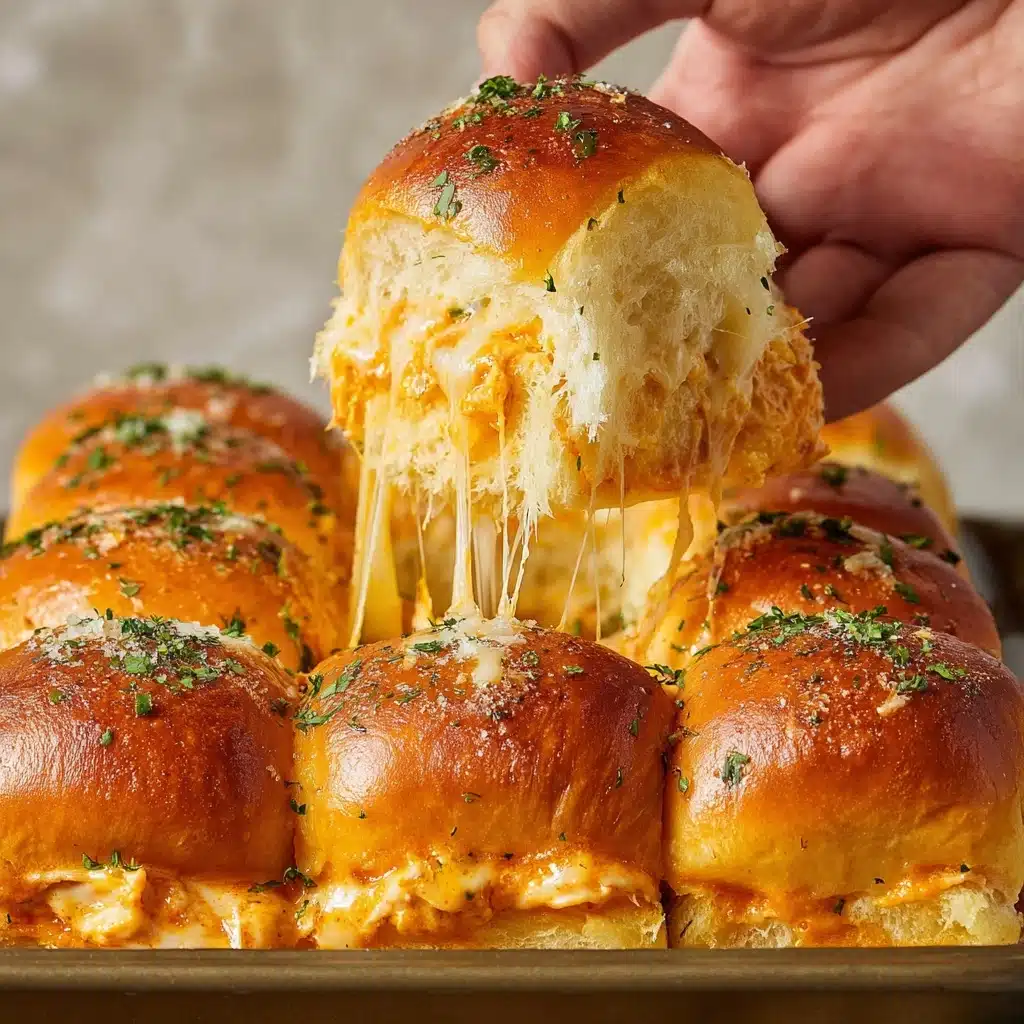 Spicy Buffalo Chicken Sliders Recipe - Recipe Image