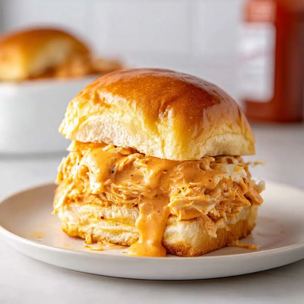 Spicy Buffalo Chicken Sliders Recipe - Recipe Image