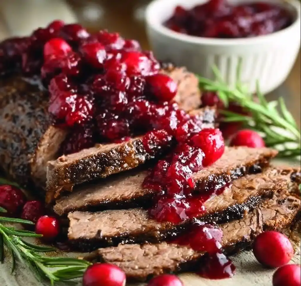 Slow Cooker Cranberry Beef Brisket Recipe