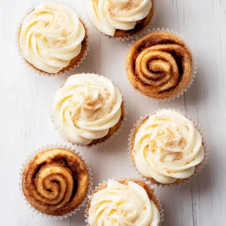 Cinnamon Roll Cupcakes Recipe