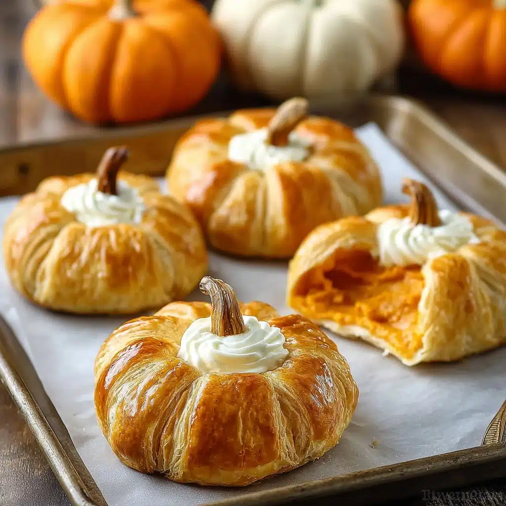 Crescent Pumpkins Cream Cheese Recipe - Recipe Image