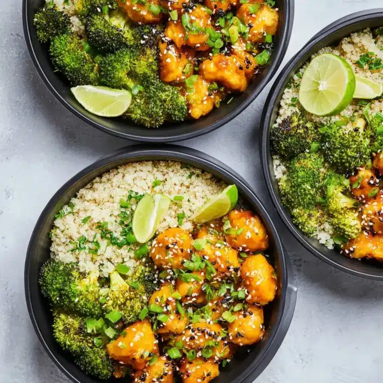 Honey Garlic Chicken Meal Prep Recipe