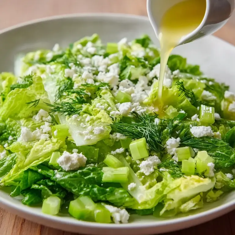 Maroulosalata Greek Lettuce Salad Ingredients Recipe