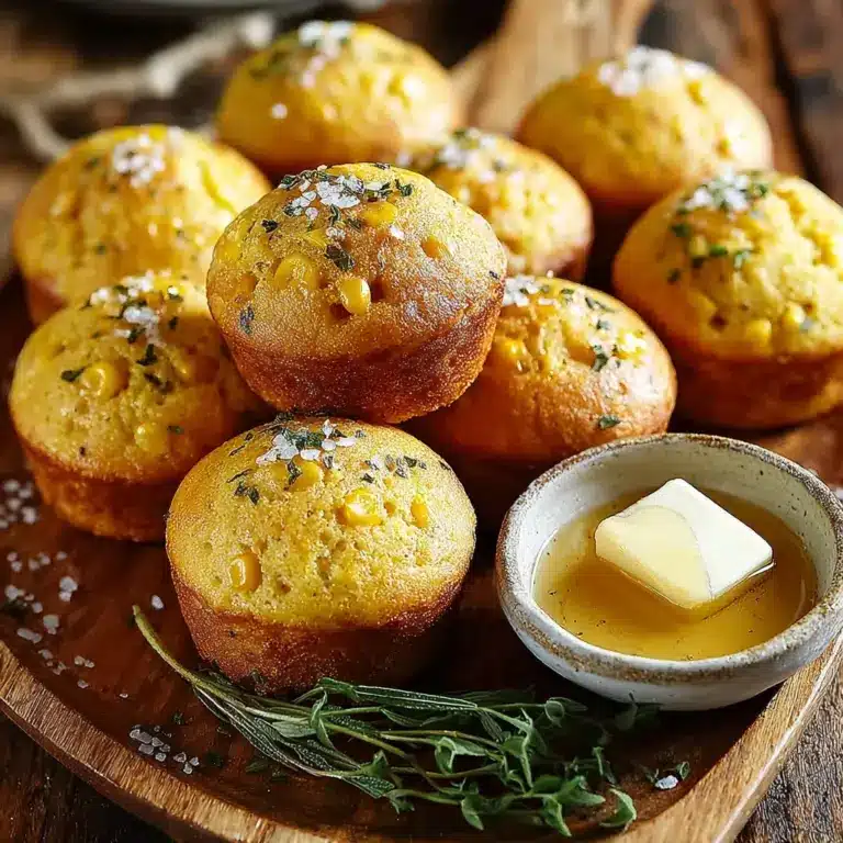 Southern-Style Honey Butter Cornbread Poppers Delight Recipe