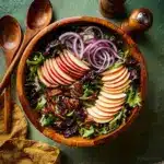 Apple Salad with Creamy Feta Dressing Recipe