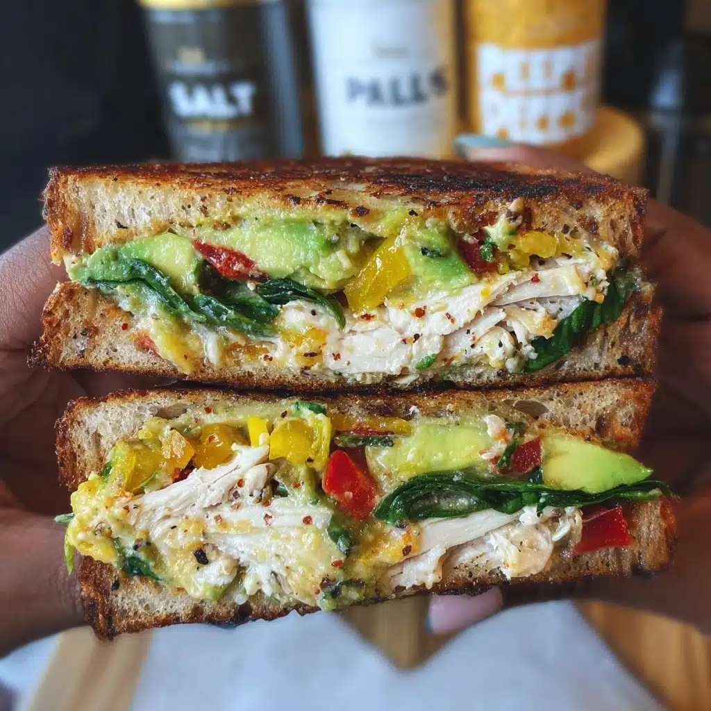 Chicken Avocado Melt Sandwich Recipe - Recipe Image