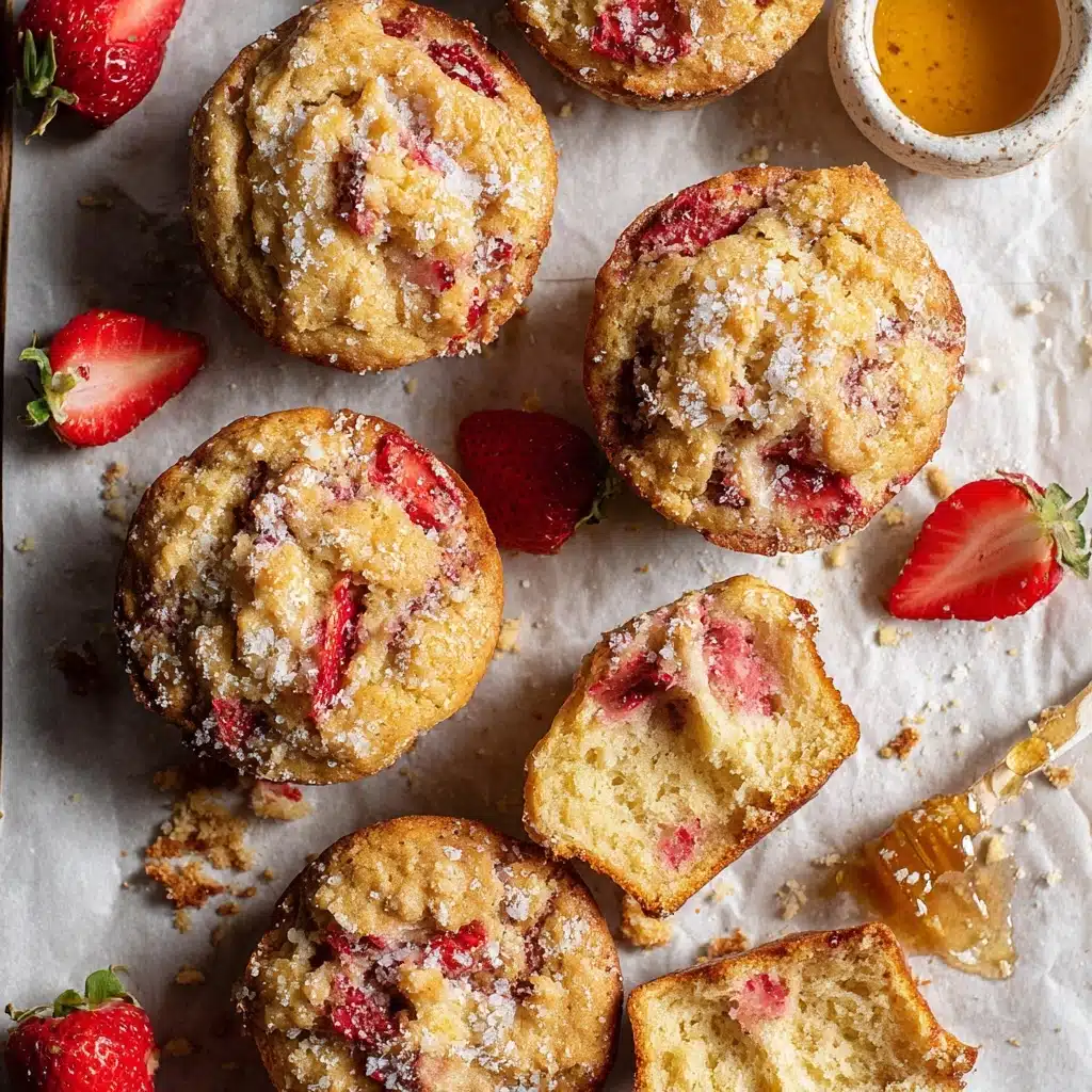 Healthy Strawberry Muffins Recipe - Recipe Image