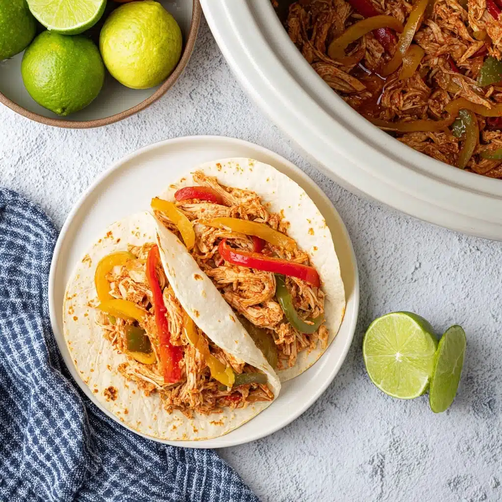 Crockpot Chicken Fajitas Recipe - Recipe Image