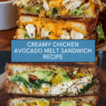 Chicken Avocado Melt Sandwich Recipe