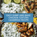 Dump-and-Bake Chicken Tzatziki Casserole Recipe