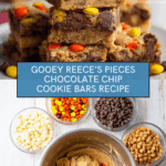 Reece’s Pieces Chocolate Chip Cookie Bars Recipe