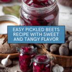 Pickled Beets - A Sweet and Tangy Side Dish Recipe