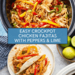 Crockpot Chicken Fajitas Recipe