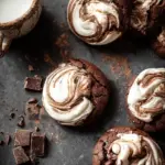 Chocolate Marshmallow Swirl Cookies Recipe