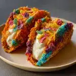 Fruity Pebbles Cheesecake Tacos Recipe