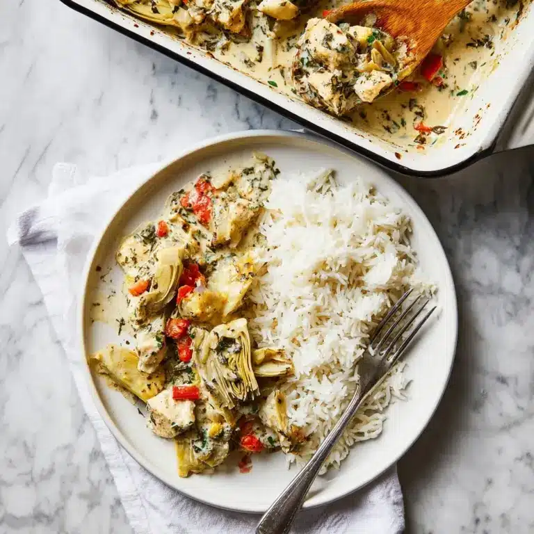 Spinach Artichoke Chicken Bake Recipe