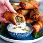 Philly Cheesesteak Egg Rolls Recipe