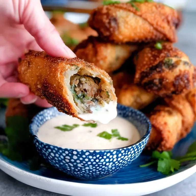 Philly Cheesesteak Egg Rolls Recipe