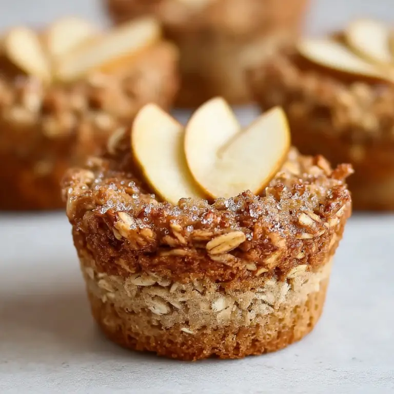 Tasty Baked Apple Cinnamon Oatmeal Cups Recipe