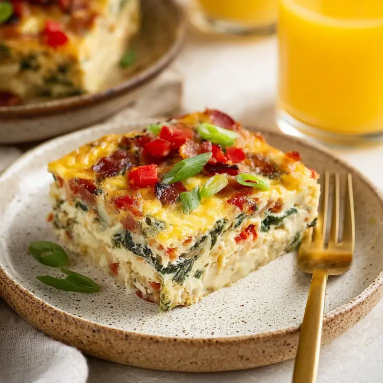 Cottage Cheese Egg Bake: Easy Healthy Breakfast Ideas Recipe