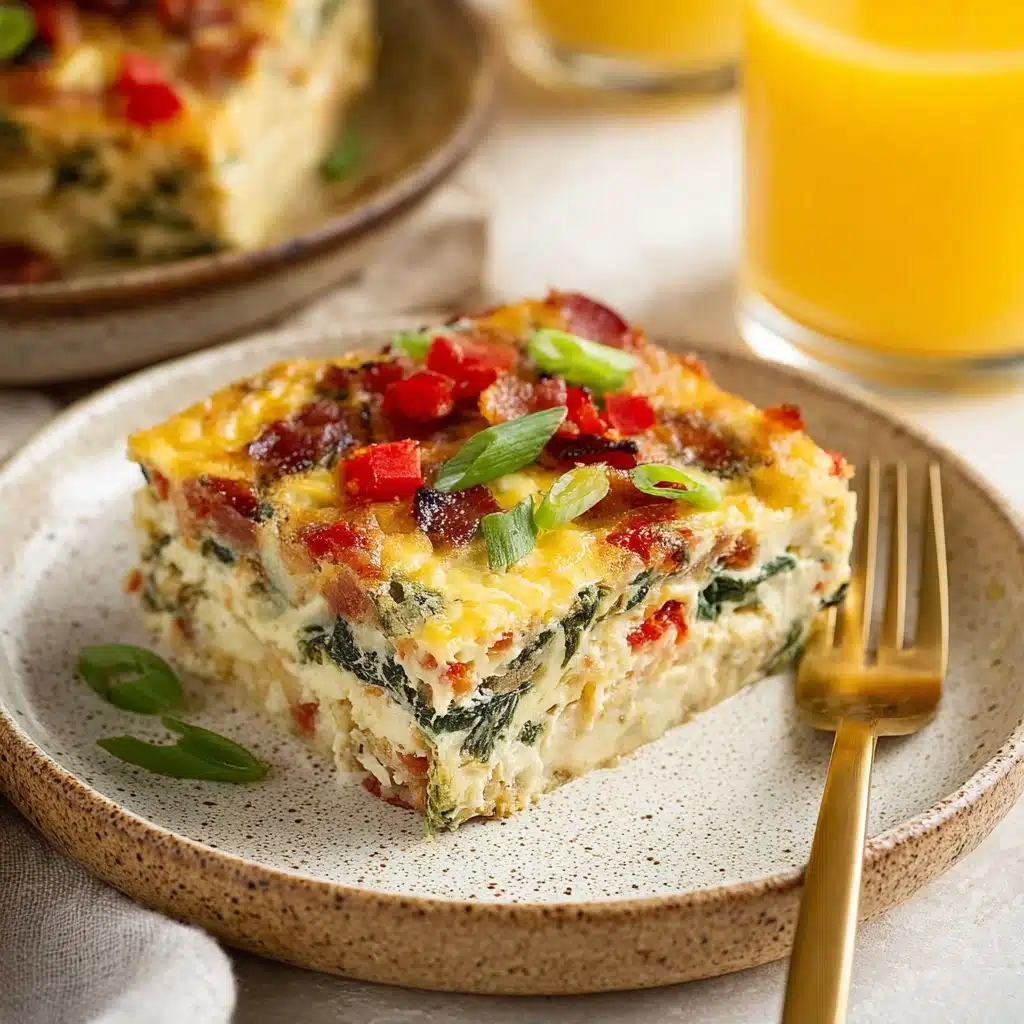 Cottage Cheese Egg Bake: Easy Healthy Breakfast Ideas Recipe - Recipe Image