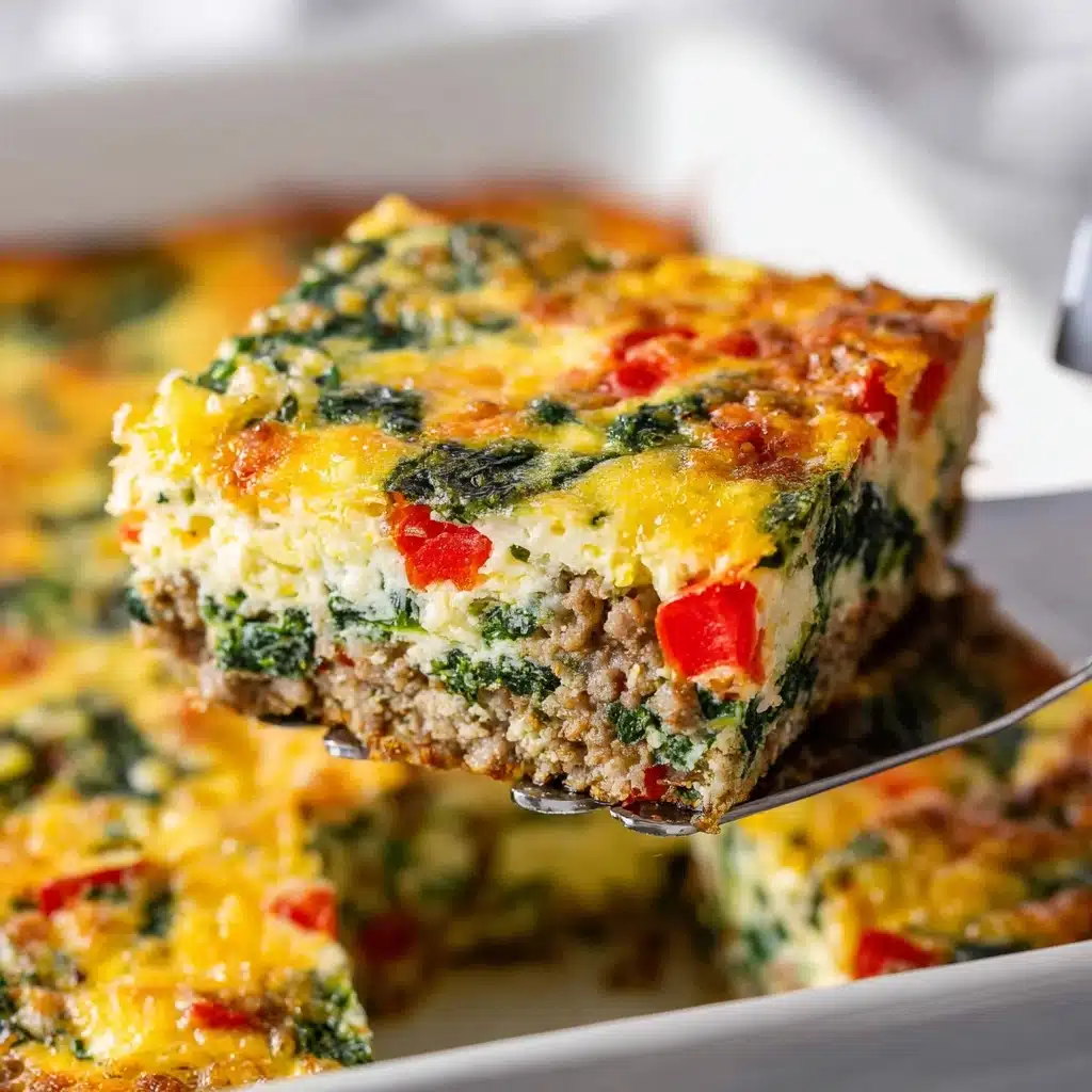 Cottage Cheese Egg Bake: Easy Healthy Breakfast Ideas Recipe - Recipe Image