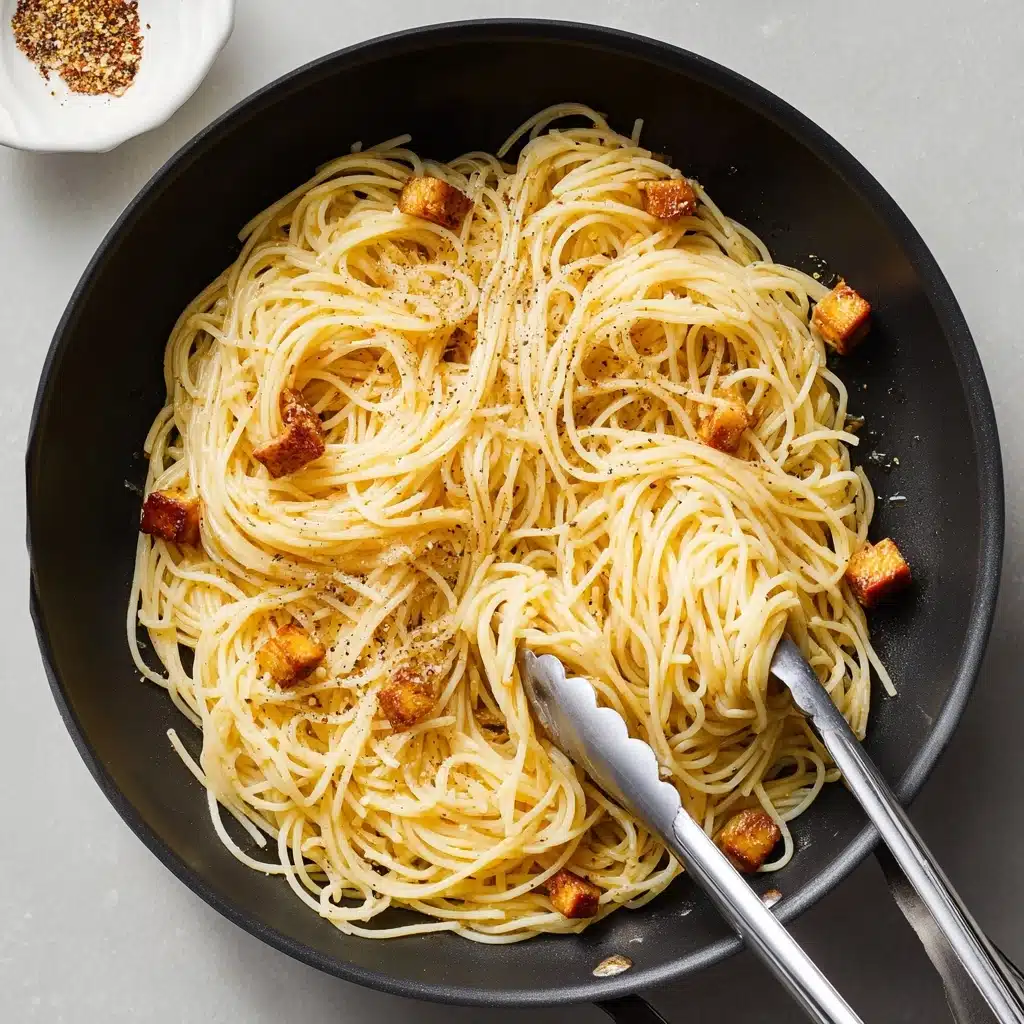 Halloumi Carbonara Recipe - Recipe Image