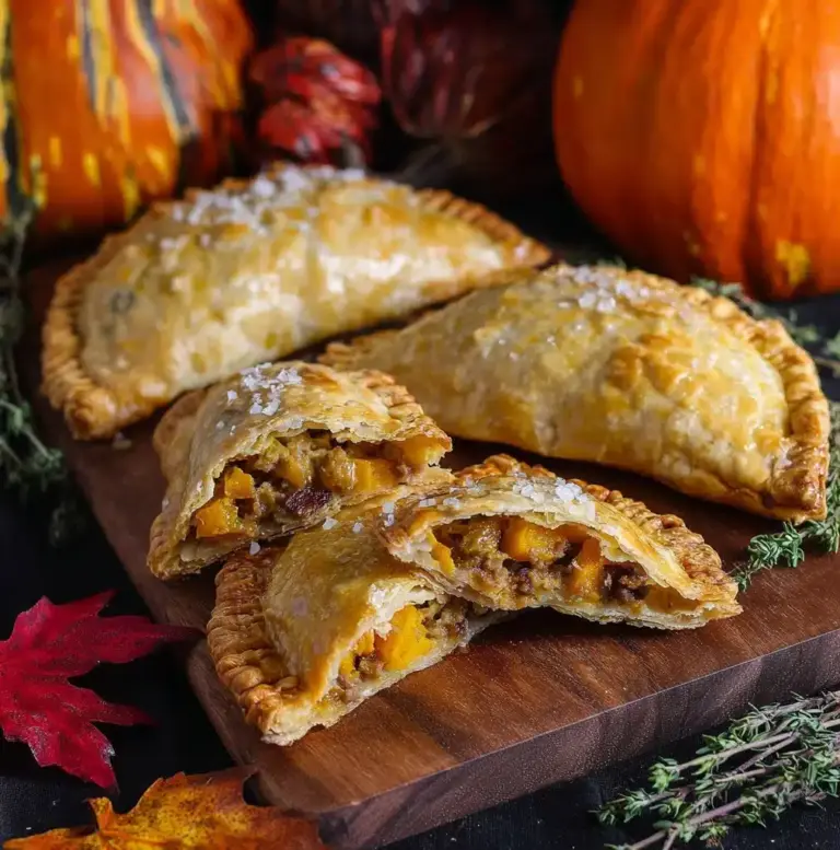 Savoury Pumpkin Pasties Recipe