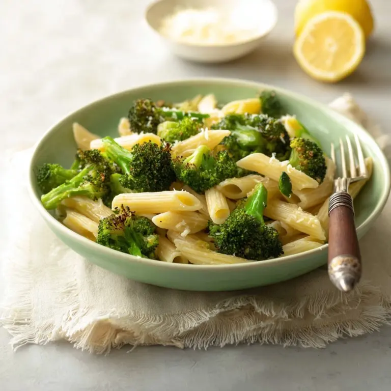 Garlicky Lemon Broccoli Pasta