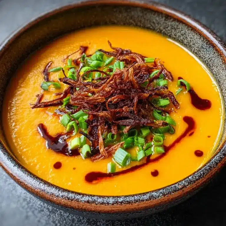 Spicy Miso Carrot Soup Recipe