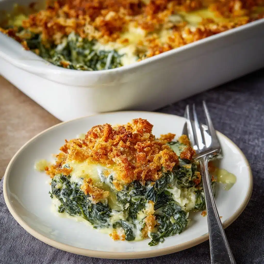 Cheesy Italian Spinach Bake
 - Recipe Image