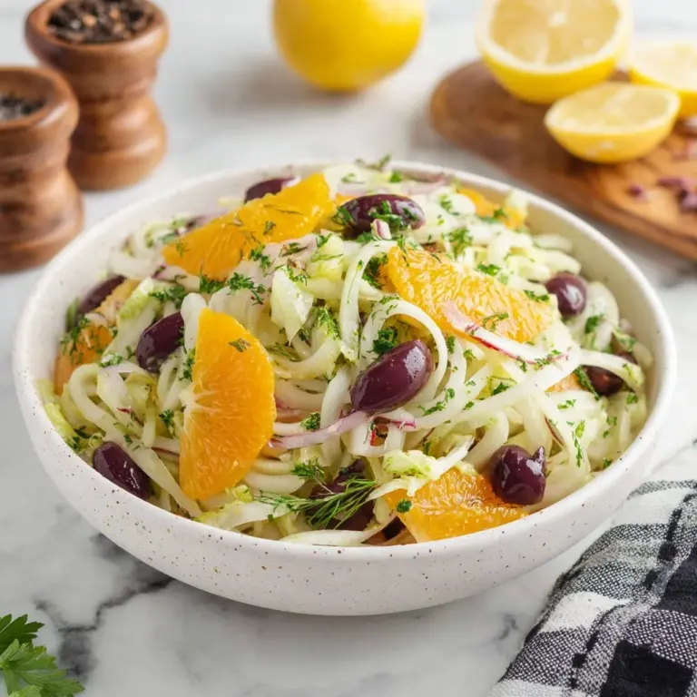 Zesty Sicilian Orange and Fennel Salad Recipe