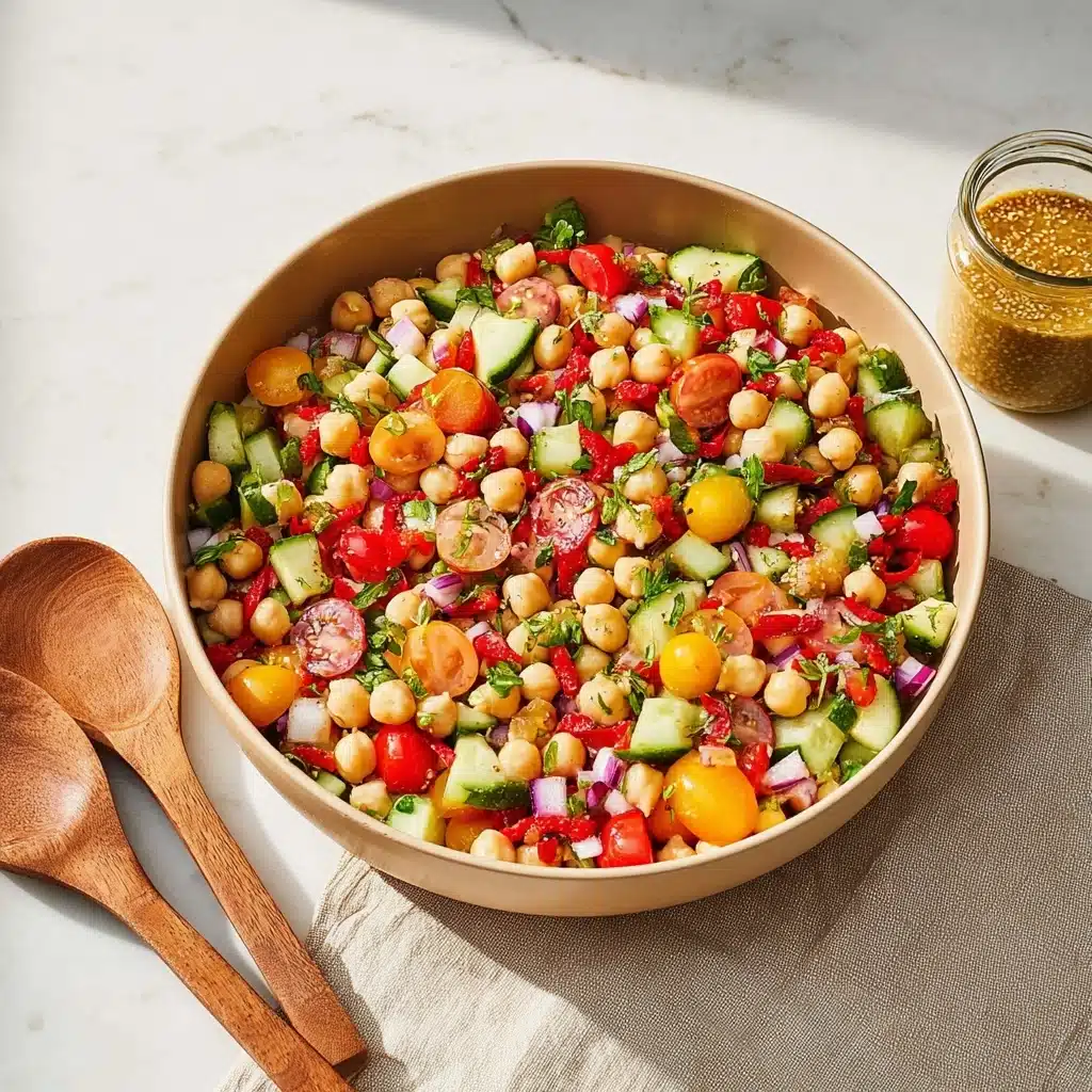 Mediterranean Chickpea Salad Recipe - Recipe Image