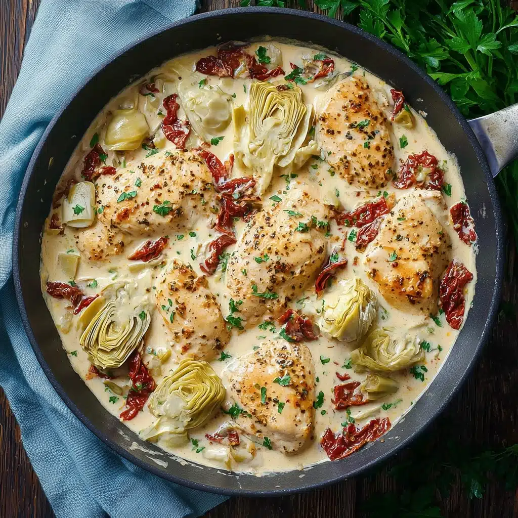 Tasty Chicken Breast with Artichoke Hearts Recipe - Recipe Image