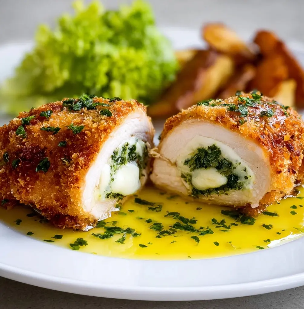 Crispy Chicken Kiev Delight Recipe