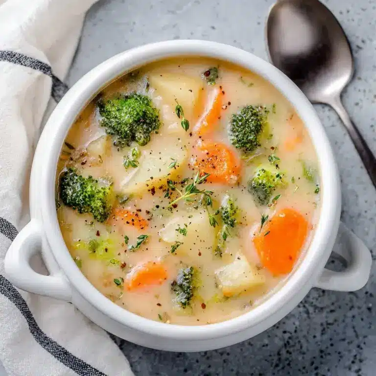 Creamy Vegetable Soup Recipe