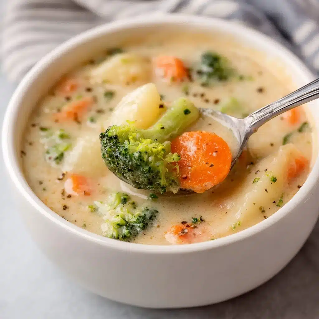 Creamy Vegetable Soup Recipe - Recipe Image