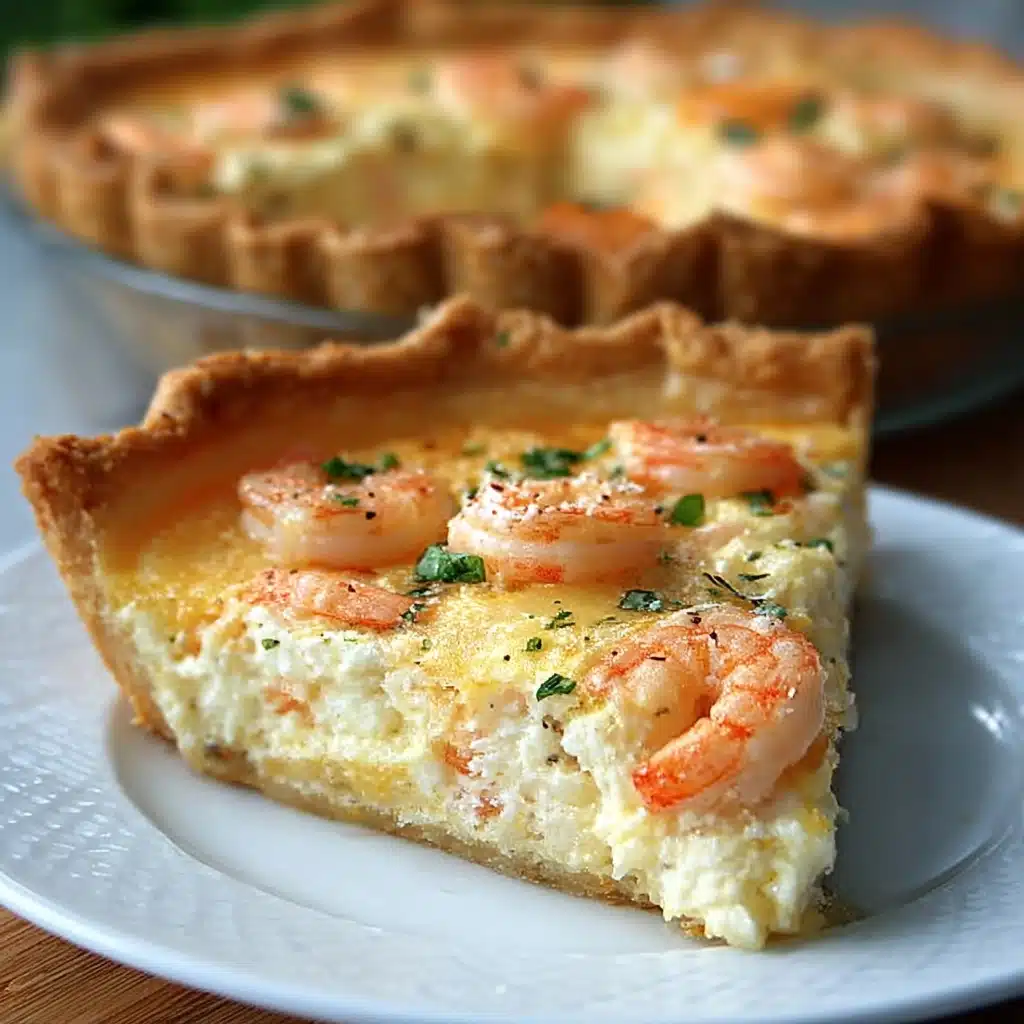 Florida Shrimp Cheddar Pie Recipe - Recipe Image