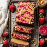 Peanut Butter & Jelly Banana Bread Recipe