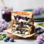 Crispy Blueberry Grilled Cheese Recipe